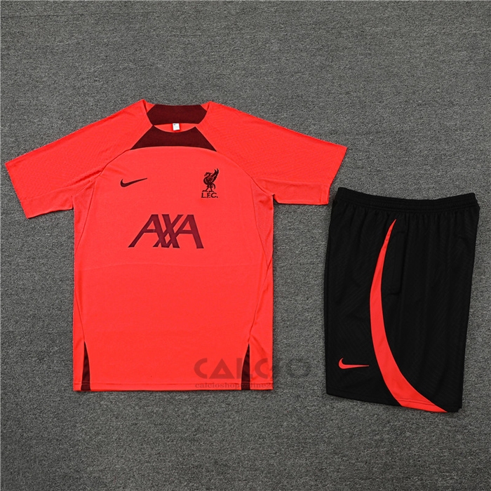 Tuta da Track Liverpool Manica Corta 2022-2023 - Pantaloncini